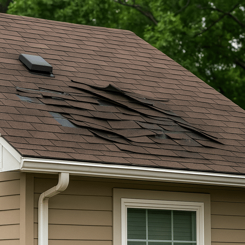 Wind Damage Roof Repair
